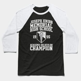 Joseph Knibb Memorial High School Academic Decathlon Champion (Variant) Baseball T-Shirt